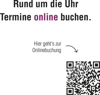 Buchen Sie Ihren nächsten Termin einfach Online!