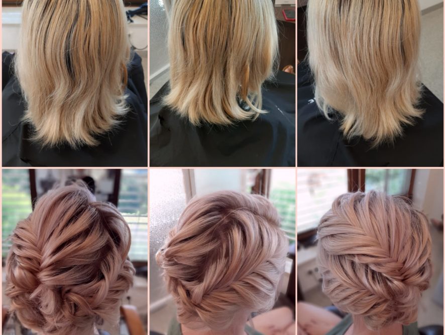 Sommerfrisuren Vorher-Nachher Effekt 2020